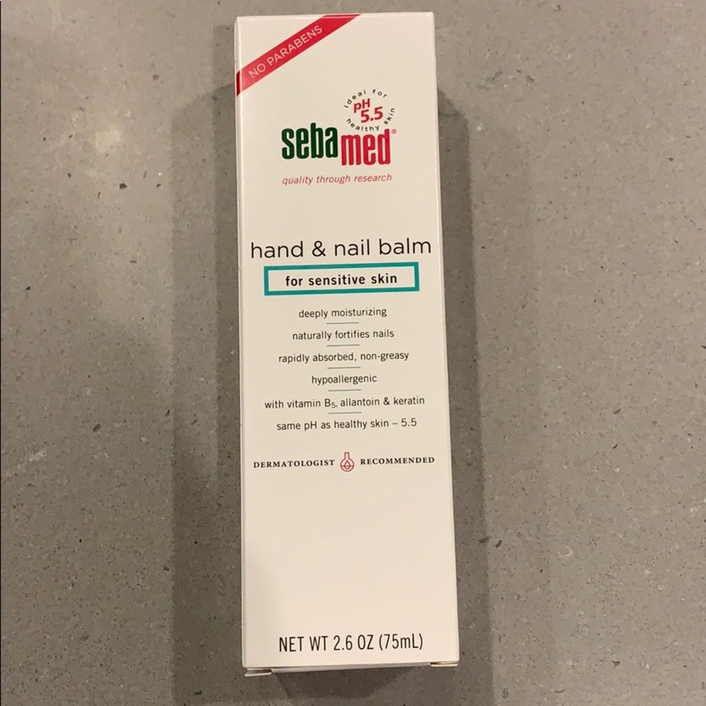 Sebamed Hand and Nail Balm lotion moisturizer NWT